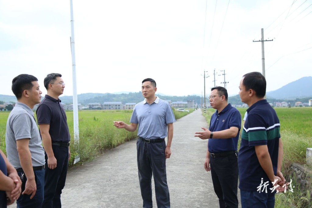 尹朝晖在乡镇调研时强调：探索建立田长、河